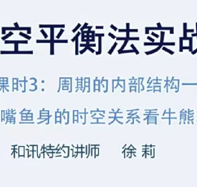 徐莉八卦时空平衡法期货实战培训视频课程下载